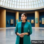 문화예술사와 전시기획사의 차이점 - **A Visionary Cultural Arts Manager in a Grand Setting:**
    "A distinguished cultural arts manager...